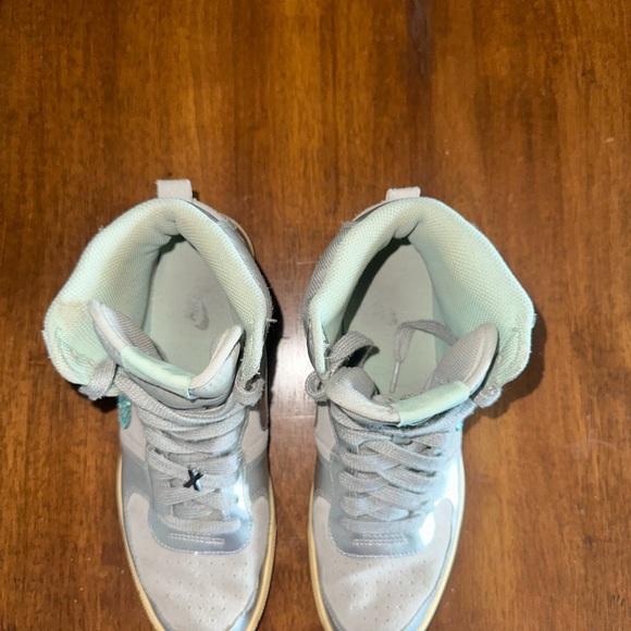 Nike Terminator Lite -Silver- Custom Designed w/ Swarovski crystals Sz 9.5 - Picture 11 of 13